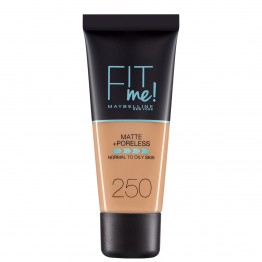 Maybelline Fit Me Matte + Poreless Foundation - 250 Sun Beige