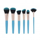 MIMO 18Pcs Makeup Brush Set - Blue