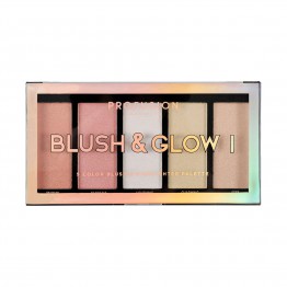 Profusion 5 Color Blush & Highlighter Palette - Blush & Glow I