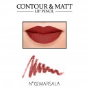 Revers Contour & Matt Lip Pencil - 02 Marsala