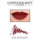 Revers Contour & Matt Lip Pencil - 03 Burgundy