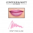 Revers Contour & Matt Lip Pencil - 04 Pink Glam