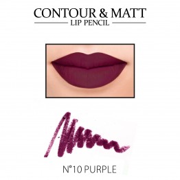 Revers Contour & Matt Lip Pencil - 10 Purple