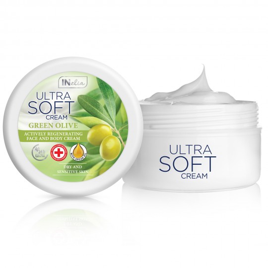 Revers Inelia Ultra Soft Green Olive Actively Regenerating Face & Body Cream
