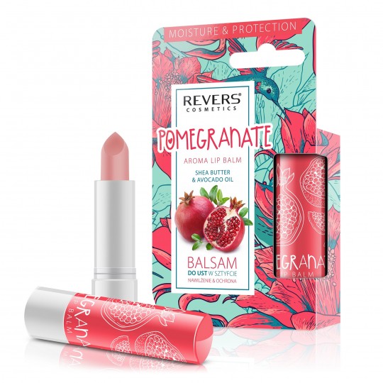 Revers Aroma Lip Balm - Pomegranate
