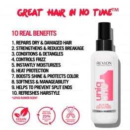 Revlon UniqOne Hair Treatment Spray Mask - Lotus Flower