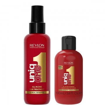 Revlon UniqOne Hair Treatment + Shampoo Duo Set