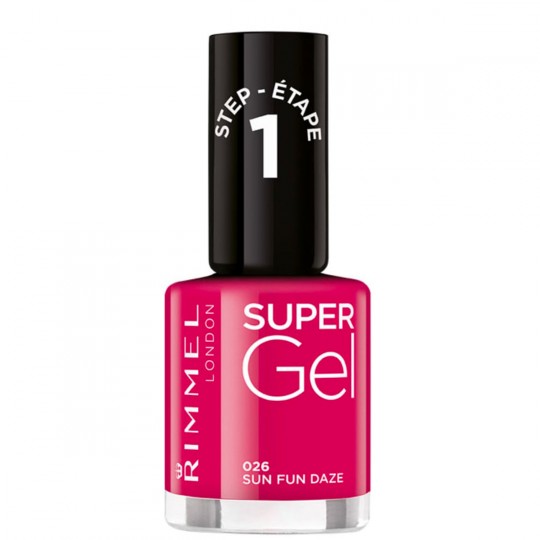 Rimmel Super Gel Nail Polish - 026 Sun Fun Daze
