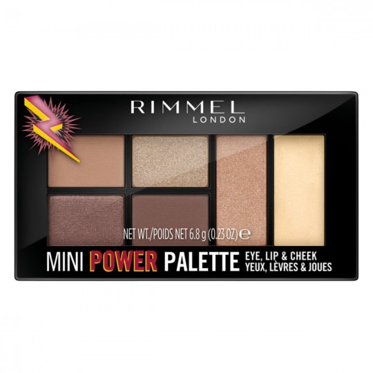Rimmel Mini Power Eye Lip & Cheek Palette - 1 Fearless