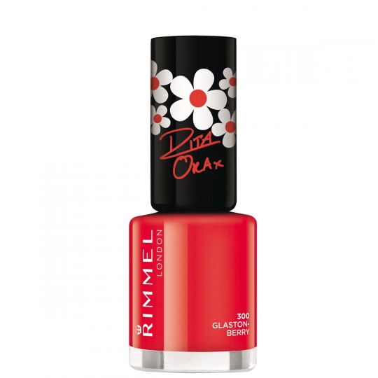 Rimmel 60 Seconds Super Shine Nail Polish - 300 Glaston-Berry