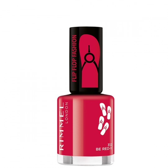 Rimmel 60 Seconds Flip Flop Nail Polish - 312 Be Red-Y