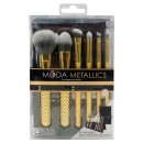 Royal & Langnickel MODA Metallics 7pc Total Face Kit - Gold