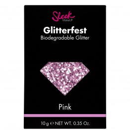 Sleek Glitterfest Biodegradable Glitter - Pink