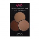 Sleek Corrector & Concealer Palette - 4