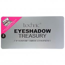 Technic Eyeshadow Treasury 3 Palette - Silver