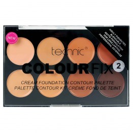 Technic Colour Fix Cream Foundation Contour Palette 2 - Medium/Dark
