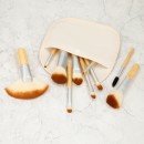 Tools For Beauty 10Pcs Bamboo Makeup Mini Brush Set