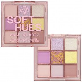 W7 Soft Hues Pressed Pigment Palette - Rose Quartz