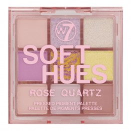 W7 Soft Hues Pressed Pigment Palette - Rose Quartz