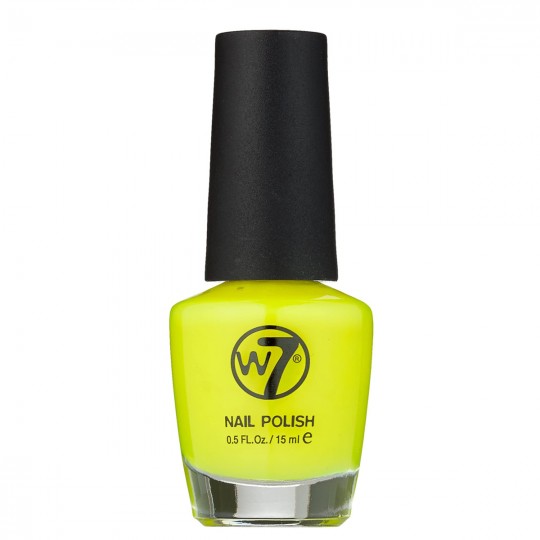 W7 Nail Polish - 16 Fluorescent Yellow