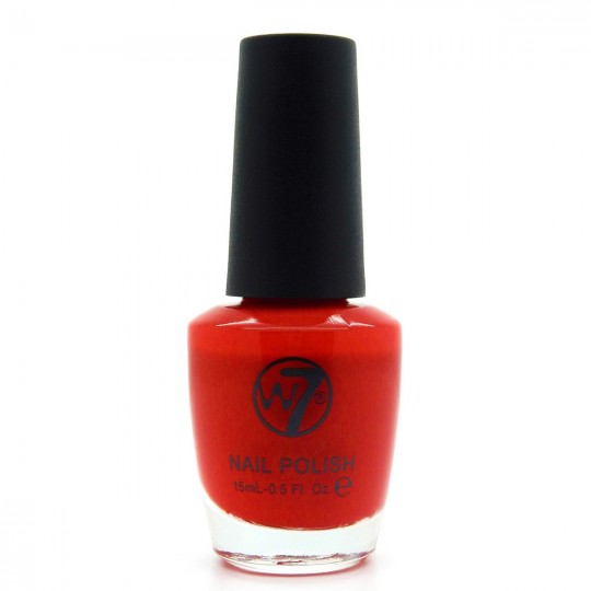 W7 Nail Polish - 25 Pillar Box Red