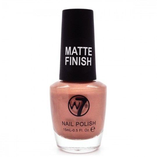 W7 Nail Polish - 131 Matte Rose Gold