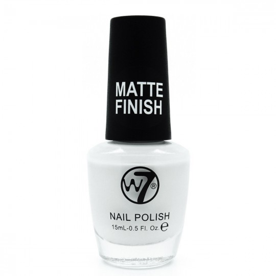 W7 Nail Polish - 148 Matte White