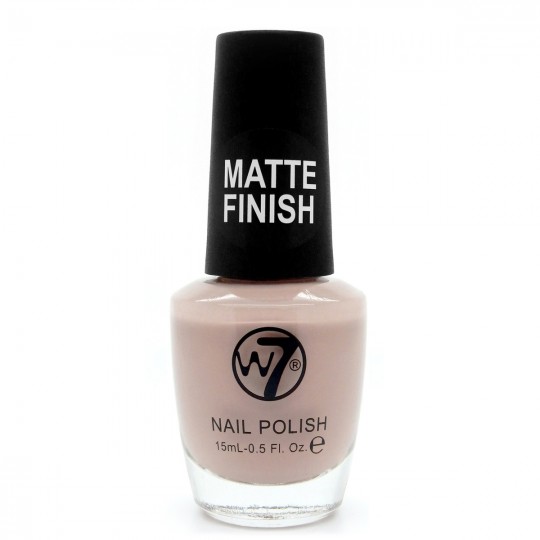 W7 Nail Polish - 153 Matte Beige