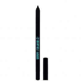 W7 Oh My Gel Waterproof Eyeliner Pencil - Blackest Black