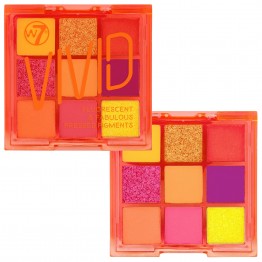 W7 Vivid Eyeshadow Palette - Outrageous Orange