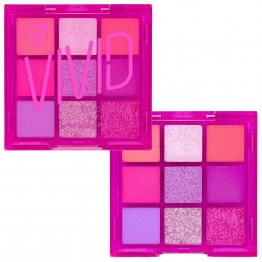 W7 Vivid Eyeshadow Palette - Punchy Pink