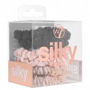 W7 Silky Knots Hair Scrunchies 6 Pack