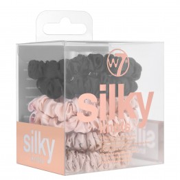 W7 Silky Knots Hair Scrunchies 6 Pack