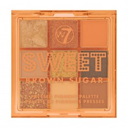 W7 Sweet Brown Sugar Pressed Pigment Palette