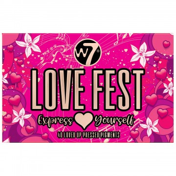 W7 Love Fest Pressed Pigment Palette