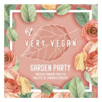 W7 Very Vegan Garden Party Pressed Pigment Palette