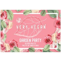 W7 Very Vegan Garden Party Blush Palette