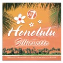 W7 Honolulu Silhouette Bronze and Contour Palette