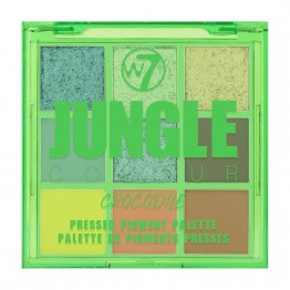 W7 Jungle Colour Pressed Pigment Palette - Crocodile