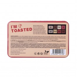 W7 Mini Pressed Pigment Palette - I'm Toasted