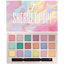 W7 Sherbet Pop Pressed Pigment Palette