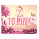 W7 Escape To Pink Pressed Pigment Palette