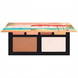 W7 Tropical Escape Face & Eye Palette - Golden Gaze Light/Medium