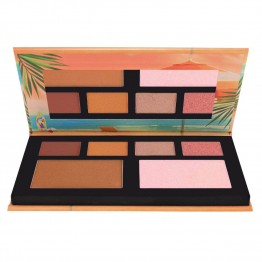 W7 Tropical Escape Face & Eye Palette - Bronze Bliss Medium/Deep