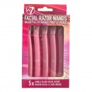 W7 5Pcs Facial Razor Wands