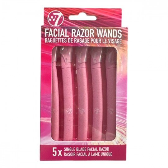 W7 5Pcs Facial Razor Wands