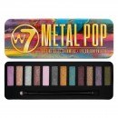 W7 Metal Pop Metallic Shimmers Eyeshadow Palette