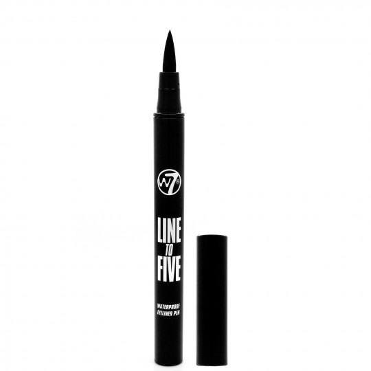W7 Line To Five Waterproof Eyeliner Pen - Black